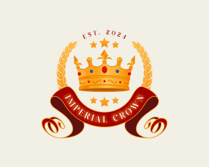 Royal Imperial Crown logo design