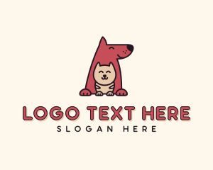 Dog Cat Animal Shelter logo