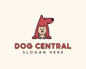 Dog Cat Animal Shelter logo design