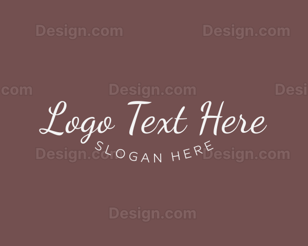 Feminine Style Business Logo