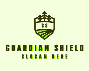 Pine Tree Shield  logo design