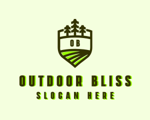 Pine Tree Shield  logo design