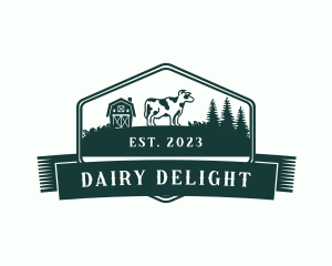 Cow Ranch Farm logo design