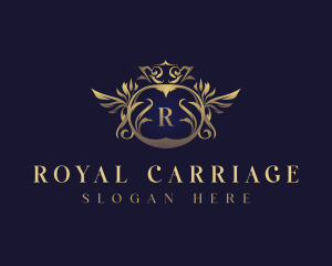 Royalty Crown Crest logo design