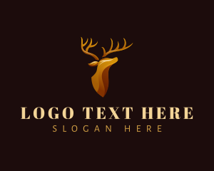 Deer Stag Horn logo