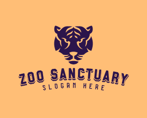 Wild Tiger Zoo logo design