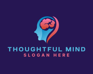 Mental Brain Counseling logo design