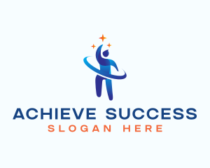 Career Success People logo design