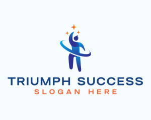 Career Success People logo design