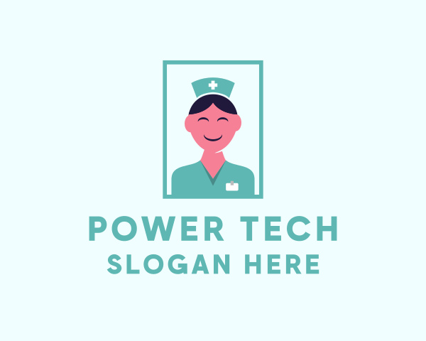 Health Care Worker logo example 3