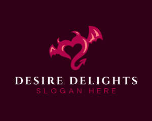 Naughty Devil Heart logo