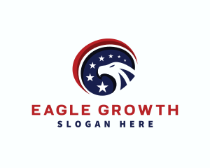 Eagle Stars Patriot logo design