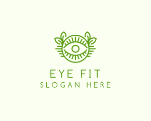 Leaf Eye Spa logo design