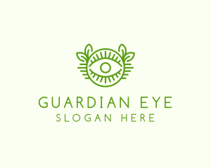 Leaf Eye Spa logo design