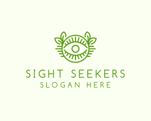 Leaf Eye Spa logo design