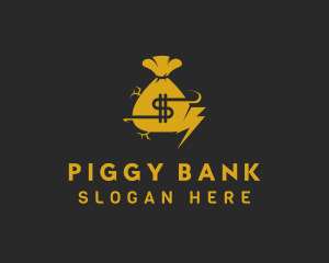 Money Bag Dollar logo design