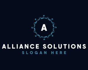 People Alliance Team logo design