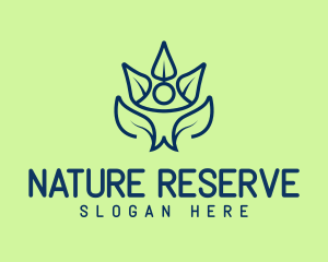 Human Natural Wellness  logo design