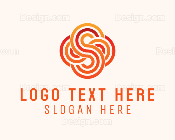 Linear Cloud Letter S Logo