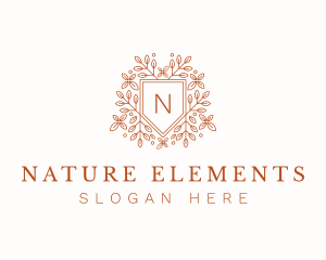 Shield Nature Gardening logo design