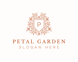 Shield Nature Gardening logo design