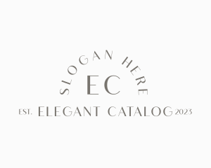 Elegant Minimalist Business logo design