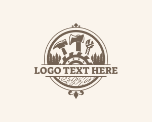 Woodworking Lumber Carpentry logo