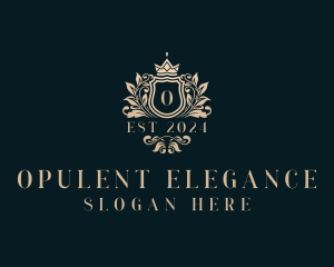 Elegant Royal Shield logo design