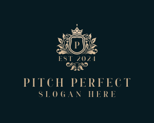 Elegant Royal Shield logo design