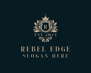 Elegant Royal Shield logo design