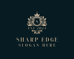 Elegant Royal Shield logo design