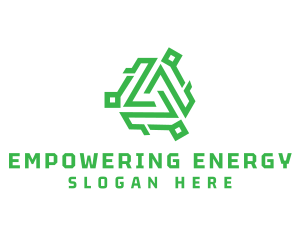 Tech Green Company logo design