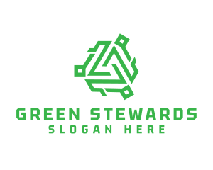 Tech Green Company logo design