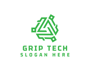 Tech Green Company logo design