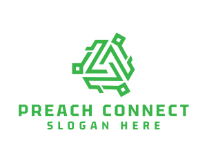 Tech Green Company logo design