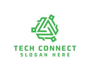 Tech Green Company logo design