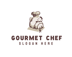 Pitbull Dog Chef logo