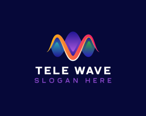 Tune Sound Wave logo design