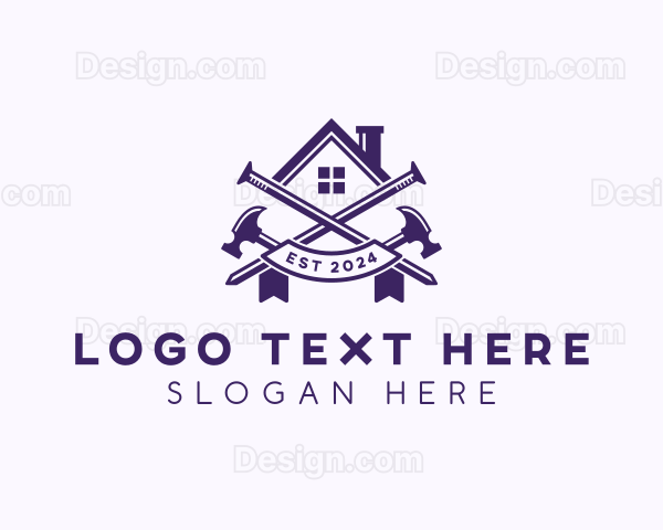 Builder Remodeling Contractor Logo