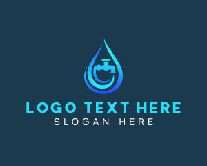 Droplet Water Plumbing logo