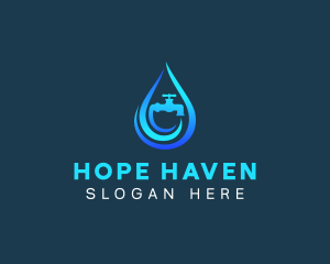 Droplet Water Plumbing logo