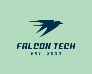 Falcon Airline Aviation  logo design