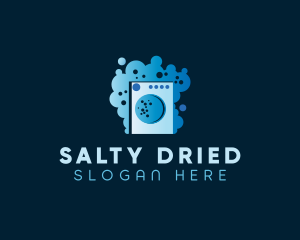 Cleaning Laundry Appliance logo design