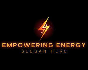 Lightning Power Tech logo design