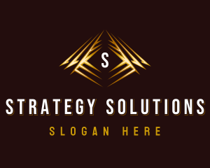 Pyramid Business Firm logo design