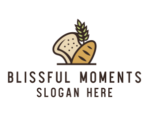 Wheat Bread Bakery Logo