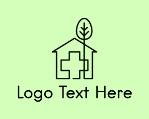 Tree & Hospital Medical Doctor logo