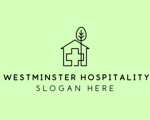 Tree & Hospital Medical Doctor logo design