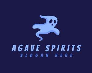 Spooky Spirit Ghost logo design