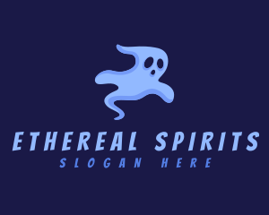 Spooky Spirit Ghost logo design